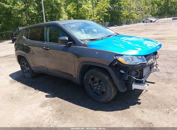 3C4NJCAB4MT501910 2021 JEEP COMPASS Gray Передня права чверть