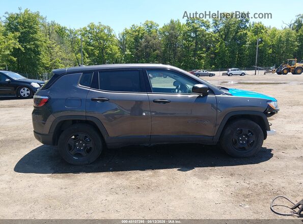 3C4NJCAB4MT501910 2021 JEEP COMPASS Gray Панорамний вид салону 360°