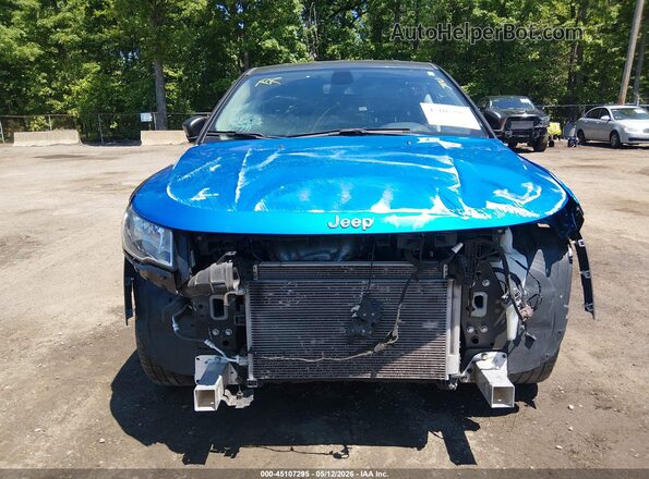 3C4NJCAB4MT501910 2021 JEEP COMPASS Gray Вид задньої частини салону