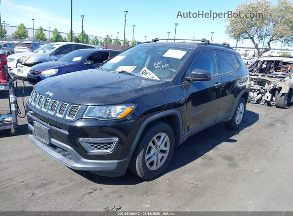 3C4NJCAB5HT669528 2017 JEEP NEW COMPASS Black Front left