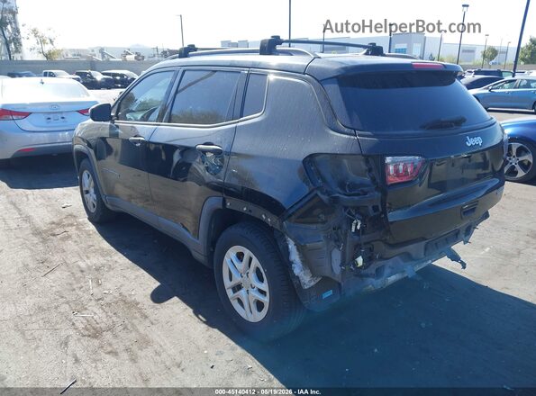 3C4NJCAB5HT669528 2017 JEEP NEW COMPASS Black Rear left
