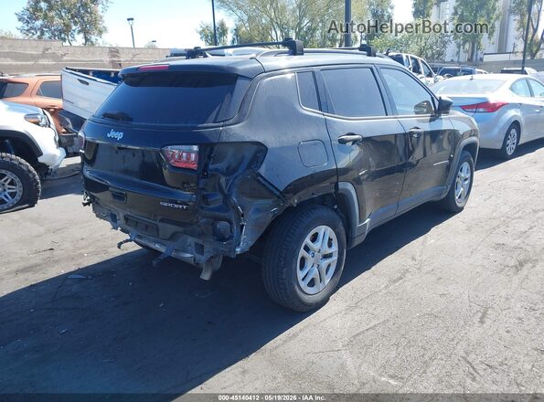 3C4NJCAB5HT669528 2017 JEEP NEW COMPASS Black Rear right