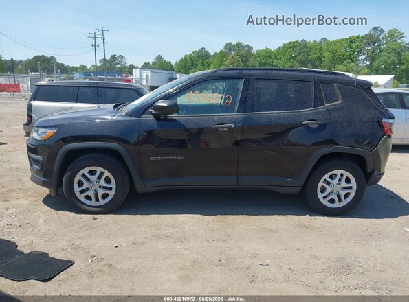 3C4NJCAB6JT211132 2018 JEEP COMPASS Черный Панорамный вид салона 360°