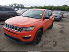 2018 Jeep Compass Sport Fwd Orange vin: 3C4NJCAB6JT286560