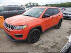2018 Jeep Compass Sport Fwd Orange vin: 3C4NJCAB6JT286560