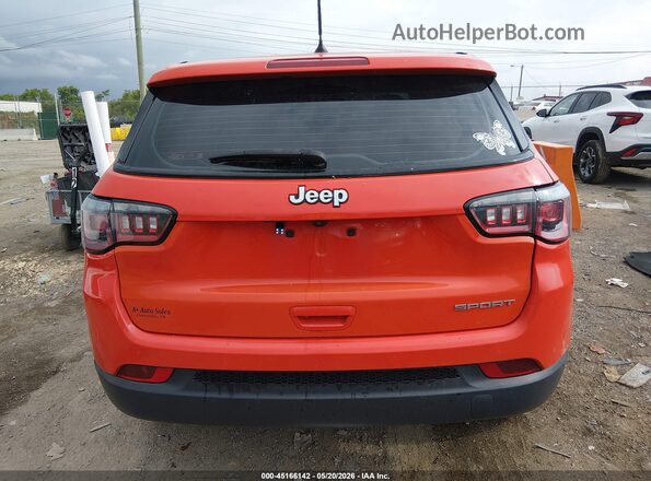3C4NJCAB6JT286560 2018 JEEP COMPASS Orange 