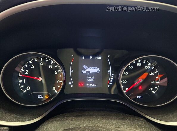 3C4NJCAB7HT658191 2017 JEEP COMPASS Gray Vista del cuadro de instrumentos