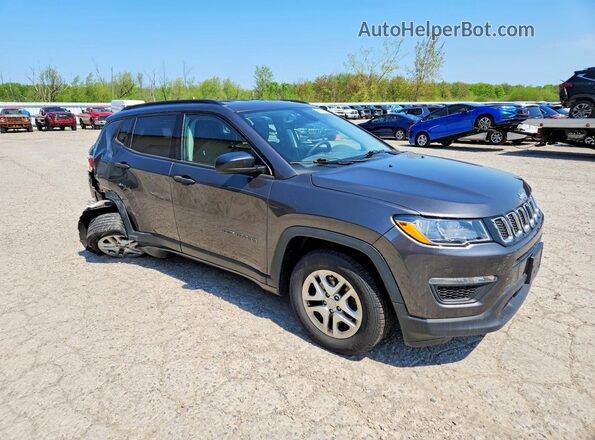 3C4NJCAB7HT658191 2017 JEEP COMPASS Gray Delantero derecho
