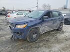 2019 Jeep Compass Sport Blue vin: 3C4NJCAB8KT838240
