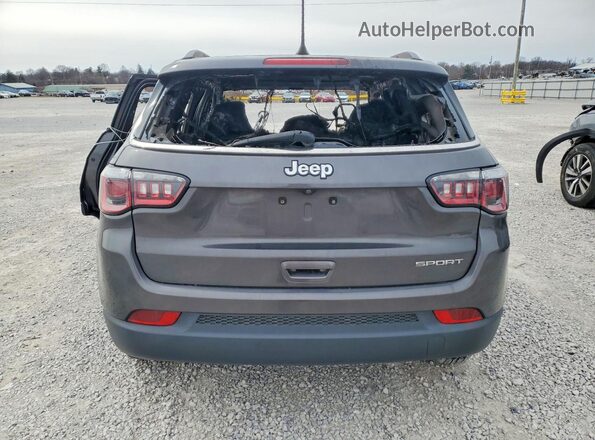 3C4NJCAB8LT124903 2020 JEEP COMPASS Gray Widok z tyłu