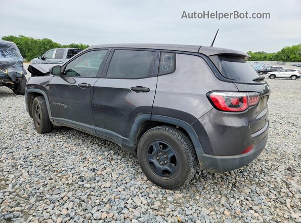 3C4NJCAB9JT330227 2018 JEEP COMPASS Black Tył lewy