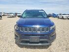 2018 Jeep Compass Sport Синий vin: 3C4NJCABXJT136919