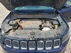2018 Jeep Compass Sport Синий vin: 3C4NJCABXJT136919