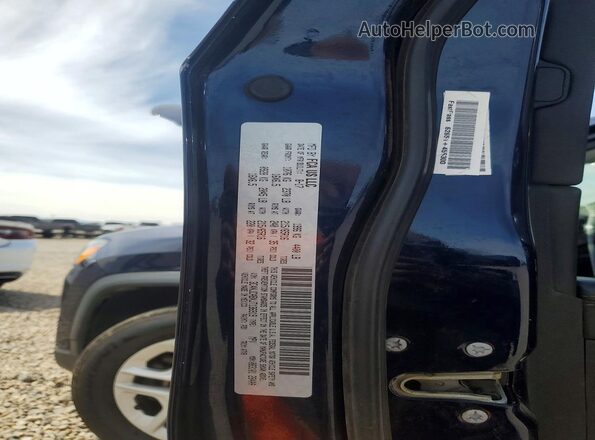 3C4NJCABXJT136919 2018 JEEP COMPASS Синий Вид наклейки с VIN-кодом