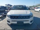 2018 Jeep Compass Sport Fwd White vin: 3C4NJCABXJT233179