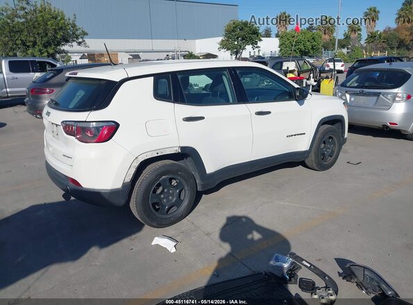 3C4NJCABXJT233179 2018 JEEP COMPASS White Tył prawy