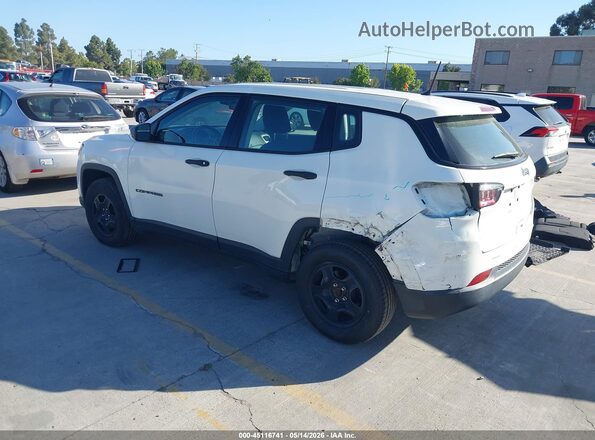 3C4NJCABXJT233179 2018 JEEP COMPASS White Tył lewy