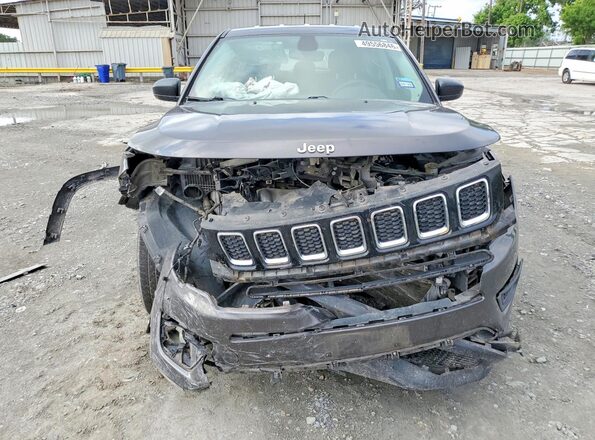 3C4NJCABXKT855783 2019 JEEP COMPASS Gray Widok z przodu