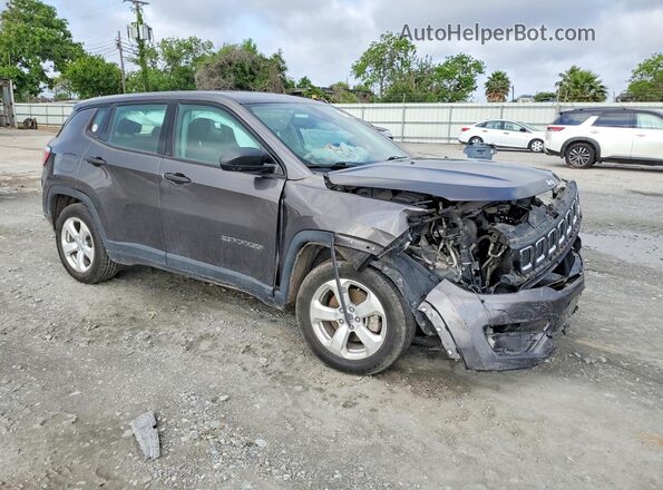 3C4NJCABXKT855783 2019 JEEP COMPASS Gray Przód prawy