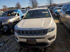 2020 Jeep Compass Sport White vin: 3C4NJCABXLT118200