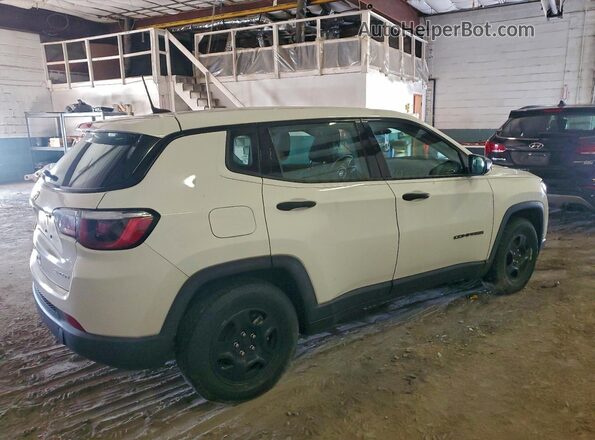 3C4NJCABXLT118200 2020 JEEP COMPASS White Tył prawy