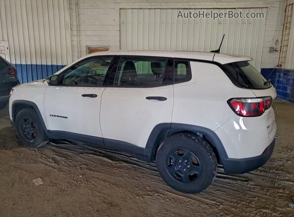 3C4NJCABXLT118200 2020 JEEP COMPASS White Tył lewy