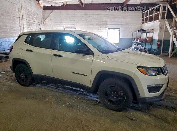 3C4NJCABXLT118200 2020 JEEP COMPASS White Przód prawy