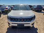 2021 Jeep Compass Sport White vin: 3C4NJCABXMT535902