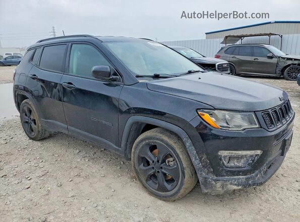 3C4NJCBB0KT715403 2019 JEEP COMPASS Черный Передняя правая четверть