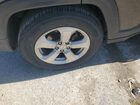 2019 Jeep Compass Latitude Gray vin: 3C4NJCBB0KT715434 Damage: Right Rear Wheel, Curb Rash, 9 To 10 Inches