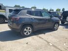 2019 Jeep Compass Latitude Gray vin: 3C4NJCBB0KT715434 Damage: Right Fuel Door, Heavy Scratch, 3 To 4 Inches
