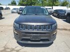 2019 Jeep Compass Latitude Gray vin: 3C4NJCBB0KT715434 Damage: Hood, Heavy Scratch, 3 To 4 Inches
