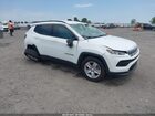 2022 Jeep Compass Latitude Fwd White vin: 3C4NJCBB1NT238212