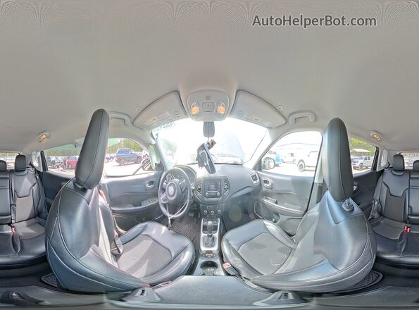3C4NJCBB2HT658758 2017 JEEP COMPASS Серый Панорамный вид салона 360°