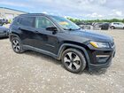 2017 Jeep Compass Latitude Черный vin: 3C4NJCBB3HT642875