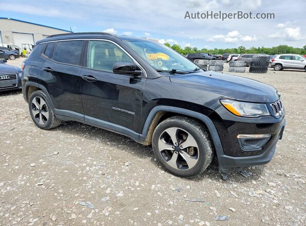 3C4NJCBB3HT642875 2017 JEEP COMPASS Черный Передняя правая четверть