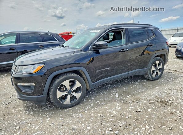 3C4NJCBB3HT642875 2017 JEEP COMPASS Черный Передняя левая четверть