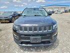 2017 Jeep Compass Latitude Черный vin: 3C4NJCBB3HT642875