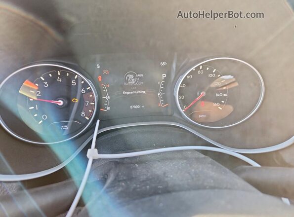 3C4NJCBB3KT736763 2019 JEEP COMPASS Черный Вид щитка приборов