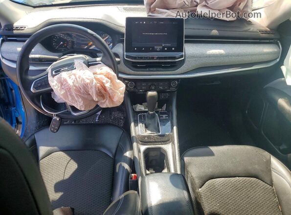 3C4NJCBB3NT229737 2022 JEEP COMPASS Синий Вид панели приборов