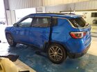 2018 Jeep Compass Latitude Blue vin: 3C4NJCBB4JT462259