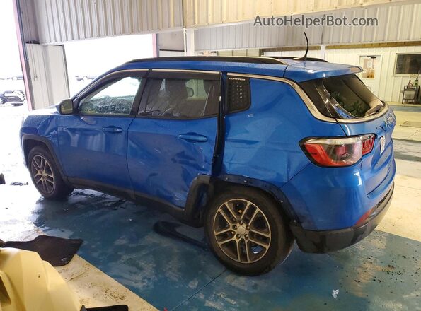 3C4NJCBB4JT462259 2018 JEEP COMPASS Blue Tył lewy