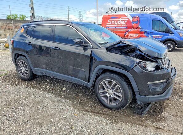 3C4NJCBB4LT169240 2020 JEEP COMPASS Черный Передняя правая четверть
