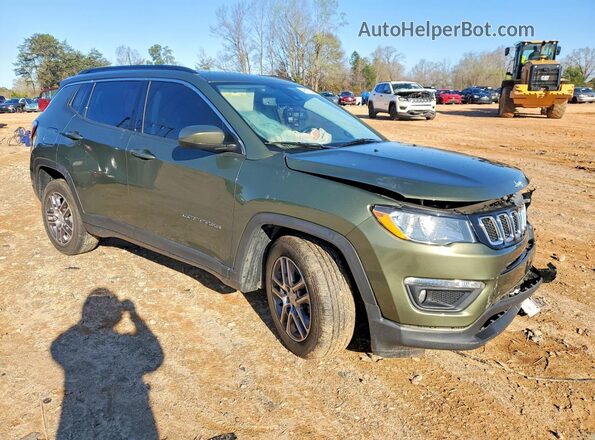 3C4NJCBB4LT252893 2020 JEEP COMPASS Green Przód prawy