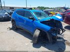 2022 Jeep Compass Latitude Fwd Light Blue vin: 3C4NJCBB4NT192424