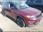2021 Jeep Compass Altitude Fwd Red vin: 3C4NJCBB5MT587288
