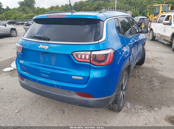 3C4NJCBB6HT632423 2017 JEEP NEW COMPASS Blue Задня права чверть