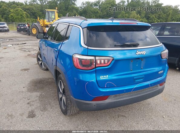 3C4NJCBB6HT632423 2017 JEEP NEW COMPASS Blue Задня ліва чверть