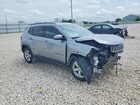 2019 Jeep Compass Серебряный vin: 3C4NJCBB6KT801220