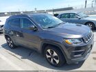 2018 Jeep Compass Latitude Fwd Серый vin: 3C4NJCBB7JT124466